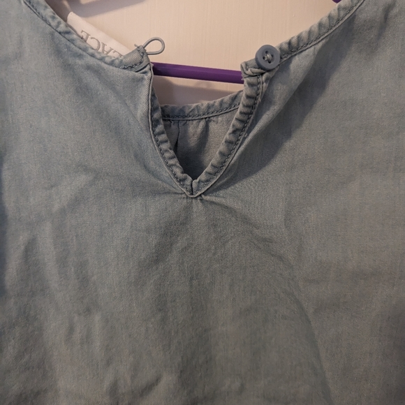 ✨3/$15 Children's Place 3T Denim dress - Picture 3 of 4